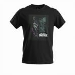 Black Cotton T-Shirt