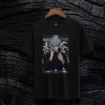 Infinity Gaze Premium Black T-Shirt - Image 5