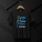 Saiyan Pride Premium Black T-Shirt - Image 5