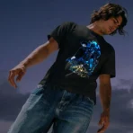 Shadow Commander Premium Black T-Shirt - Image 4