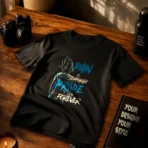 Saiyan Pride Premium Black T-Shirt - Image 4