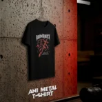 Who I Am Sword & Flail Premium Black T-Shirt - Image 4