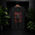 God of War Kratos "WAR" Graphic Black T-Shirt - Image 5