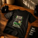 "Risk Takers & Bread Makers" Premium Black T-Shirt - Image 5