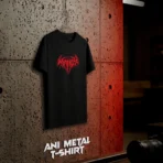 Infernal Mark Premium Black T-Shirt - Image 5