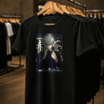Infinity Gaze Premium Black T-Shirt - Image 3