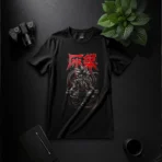 Dragon Wrath Black T-Shirt - Image 4