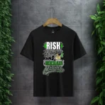 "Risk Takers & Bread Makers" Premium Black T-Shirt - Image 3