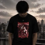 Cursed Throne Premium Black T-Shirt - Image 3