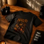 Naruto Legacy Premium Black T-Shirt - Image 2
