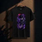Shadow Monarch Premium Black T-Shirt - Image 2