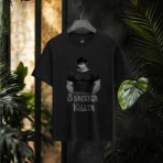 Sorcerer Killer Premium Black T-Shirt - Image 2
