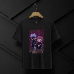 Gojo & Yuji Premium Black T-Shirt - Image 2