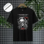 Vintage Skull Premium Black T-Shirt