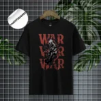 God of War Kratos "WAR" Graphic Black T-Shirt