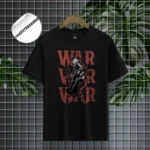 God of War Kratos "WAR" Graphic Black T-Shirt