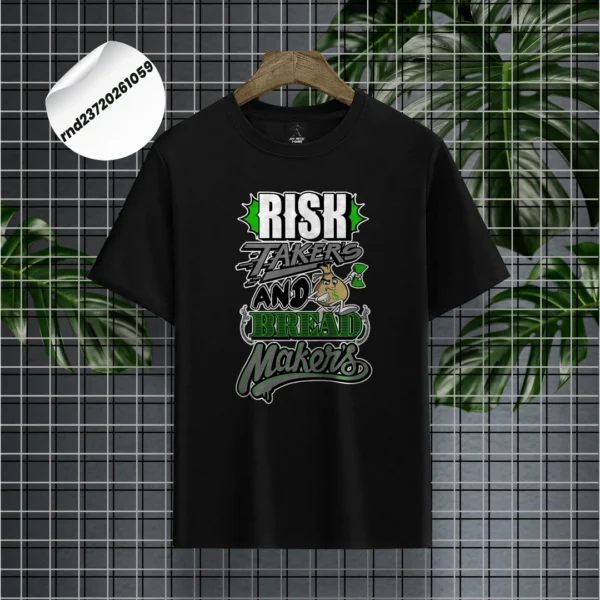 "Risk Takers & Bread Makers" Premium Black T-Shirt