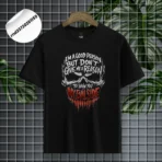 "My Evil Side" Heavyweight Black Tee