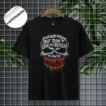 "My Evil Side" Heavyweight Black Tee