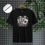 Lucky Hand Premium Black T-Shirt