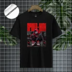 Spider-Man Miles Morales Graphic Black T-Shirt