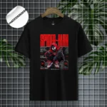Spider-Man Miles Morales Graphic Black T-Shirt