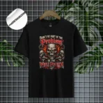 Be The Whole Problem" Evil Skull Metal T-Shirt (Black)