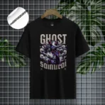 Ghost Samurai Premium Black T-Shirt