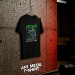 Cyberpunk Airman Mech black T-Shirt - Sci-Fi Pilot Edition - Image 5