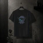 ANGELIC NIGHTMARE Premium Black T-Shirt - Image 3