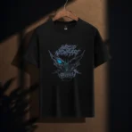ANGELIC NIGHTMARE Premium Black T-Shirt - Image 5