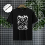 Dark Metal Skull Graphic T-Shirt - "Grave Resonance" Edition