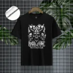 Dark Metal Skull Graphic T-Shirt - "Grave Resonance" Edition